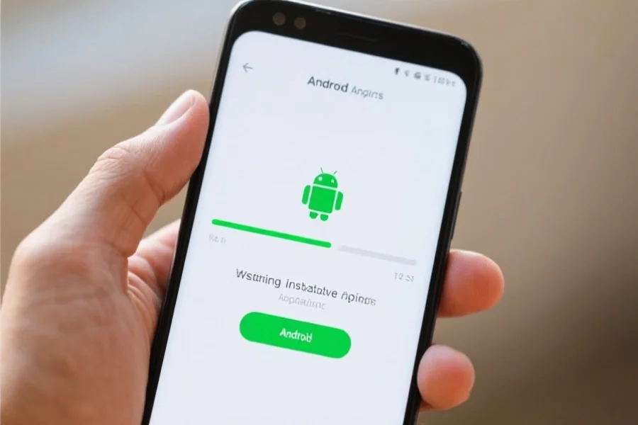 安卓手机正在安装焦点App